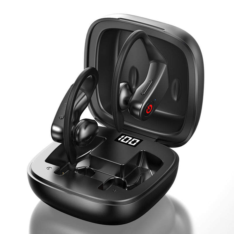 B10 Bluetooth 5.0 Wireless Earphones LED Digital Display TWS Ear Hook Sports Music Headsets B10 Bluetooth 5.0 Wireless Earphones LED Digital Display TWS Ear Hook Sports Music Headsets